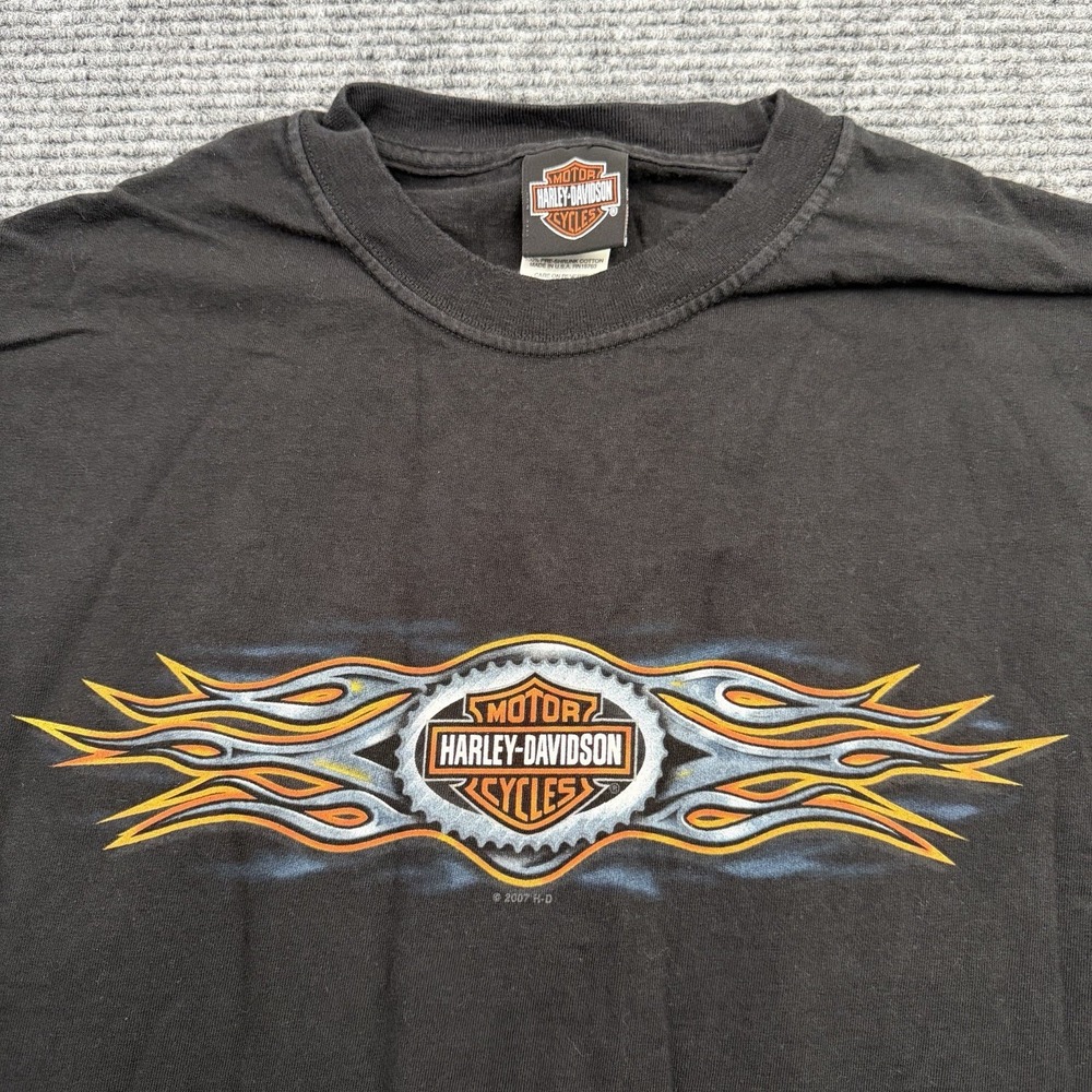 Harley Davidson March Of Dimes 2003 Size XL Bikers For Babies Black Short Sleeve